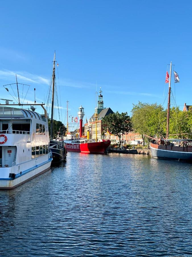 Zentrales Apartment Am Hafen Inklusive Netflix! Emden Exterior foto